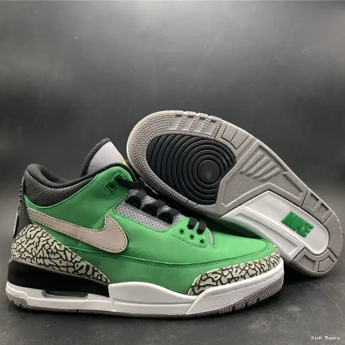 Kick Theory Oregon 867493 Ducks shoes Jordan Tinker Air Retro PE AJ3 3 0626